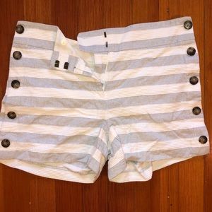 Striped Linen LOFT Shorts